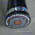 0.6/1kv cu/xlpe power cable steel wire armoured power black cable